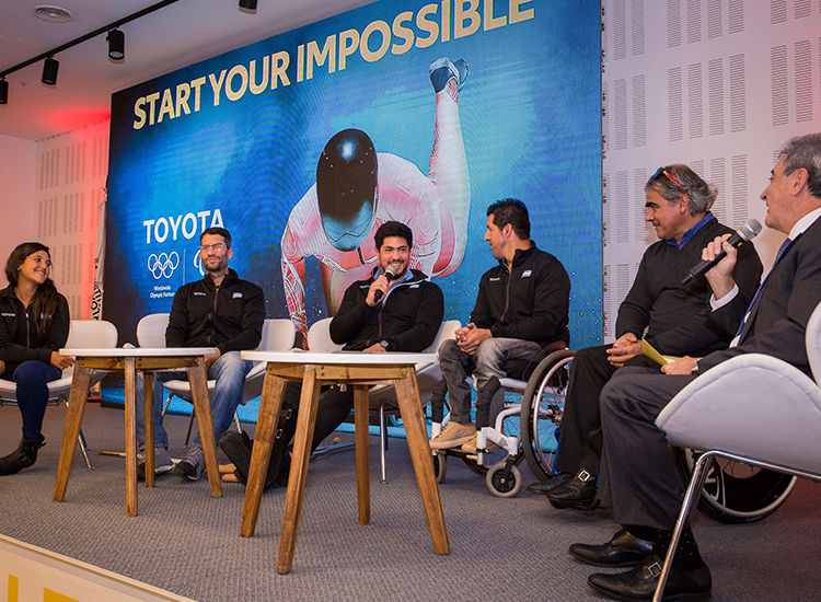 Toyota Argentina presentó a su equipo de atletas olímpicos y paralímpicos en el camino a Tokio 2020
