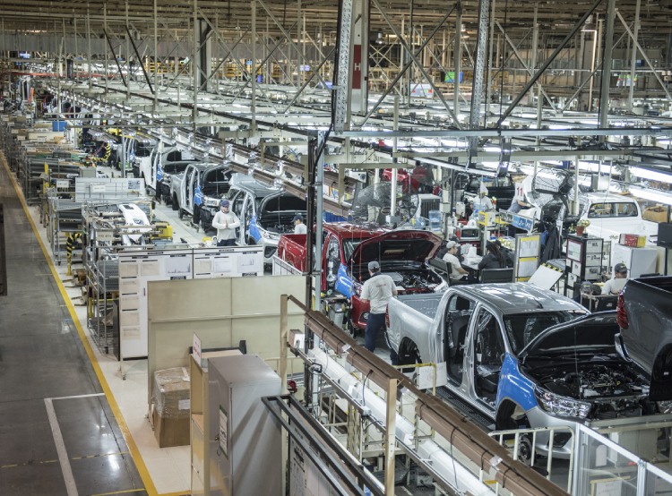 Toyota lideró la producción y la exportación automotriz en 2019
